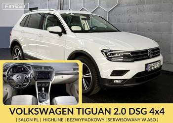 Volkswagen Tiguan Automat | 4motion | Salon PL | serwis VW | bezwypadkowy |