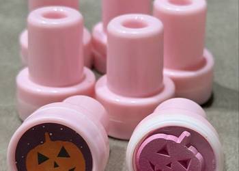 246 halloweenowe pieczątki