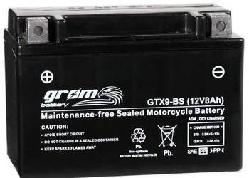 Akumulator MOTO GROM GTX9-BS 12V 8Ah 130A