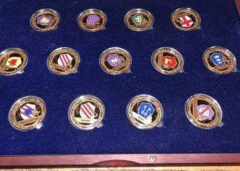 Limitowana kolekcjonerska kolekcja z herbami Rycerzy Króla Artura