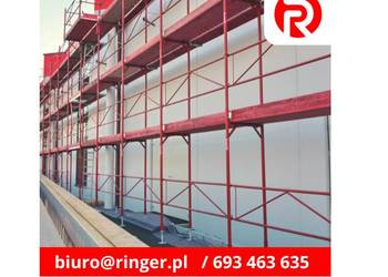 Rusztowanie – Zestaw 85 m2 fasadowe Ringer Doppelgeländer elewacyjne mocne