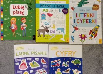 Lubię pisać Pisanie literek Uczę się pisać literki i cyferki Poznaję cyfry