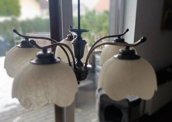 Zestaw Aldex stylowy  żyrandol, lampa