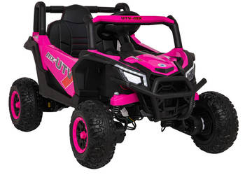 Autko na akumulator MADMAN UTV-MX buggy dla dzieci auto pojazd jeździk róż