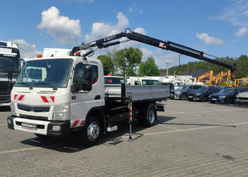 Mitsubishi Canter Fuso 9C18 3.0/180KM Automat, HDS FASSI F30 Wywrotka 3-st…