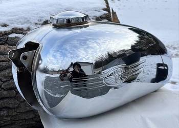 Zbiornik paliwa chromowany-JAWA