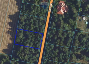 2z5 Działka budowlana 1434 m2, Kuklówka Radz.