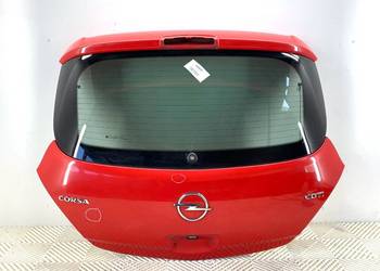 KLAPA TYŁ OPEL CORSA D Hatchback 06-14 TYLNA, BAGAŻNIKA