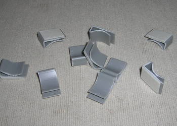 Uchwyt przewodu wstążkowego samoprz. 15x25x10mm 10szt