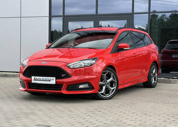 Ford Focus Półskóra RECARO, Navi, Grzane fotele, Climatronic, LED, Alu, GW…