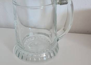 Szklany kufel niemiecki bawarski