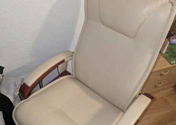 Fotel do masażu z podnóżkiem DAWNA JAKOŚĆ