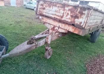 Rozrzutnik transport przyczepa 1osiowy cena złomu