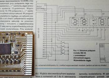 Moduł zegara MZ04 Unitra CEMI _unikat!