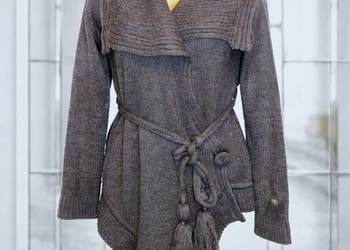 Kardigan wiosenny włoski sweter XXL