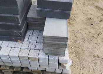 Kosta brukowa krawężniki palisada