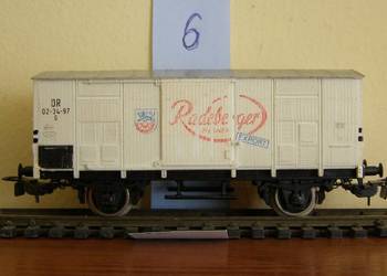 Kolejka , wagon towarowy Nr.6 H0 Piko