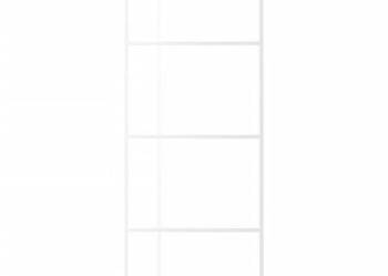 vidaXL Drzwi przesuwne, matowe szkło ESG i aluminium, 76x205 cm,(sku151681)