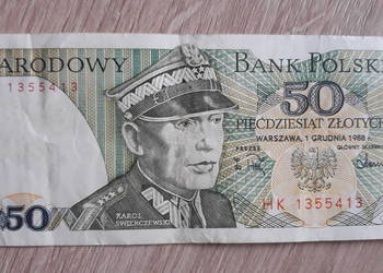 50 złotych 1 XII 1988 r seria HK