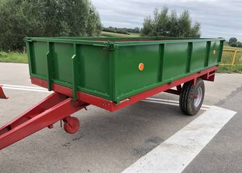 Przyczepa jednoosiowa sztywna