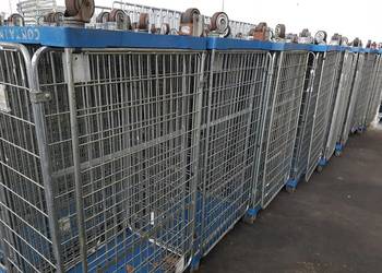 Wózek transportowy, magazynowy, sklepowy ROLLKONTENER