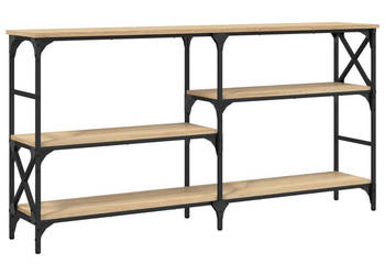 Stolik konsolowy dąb sonoma 150x29x765 cm WM-835470