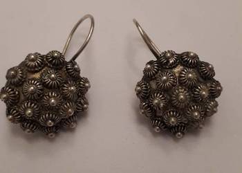 Kolczyki srebrne ślimaczki