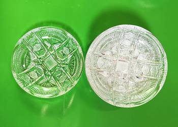 Talerzyki deserowe kryształowe 6 szt.