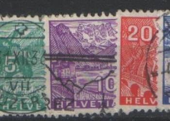 Zn. Szwajcaria Mi 270 - 2, 4, 6  kas 1934