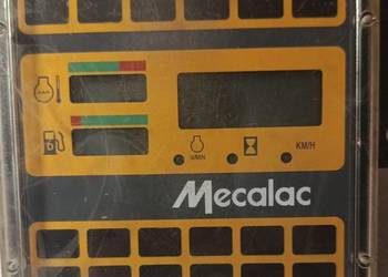 Mecalac 12mxt  panel sterujący, wyświetlacz, licznik