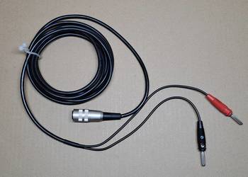 PRZEWÓD KABEL XLR ŻEŃSKI NA 2X WTYK BANANOWY