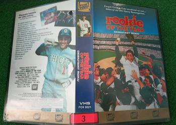 Kaseta VHS film "Rookie od the heart".