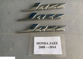 HONDA JAZZ II 2008-2014 NAPIS ZNACZEK EMBLEMAT