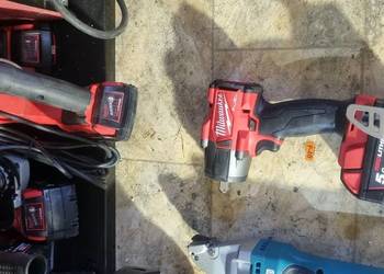 Nowy oryginalny klucz udarowy +bateria  Milwaukee m18 fmtiw2P12
