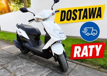 Skuter SYM ORBIT 50 4T100% Sprawny 2021R Niski Przebieg Transport RATY