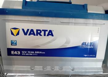 Akumulator 72Ah 680A EN VARTA Blue Dynamic E43