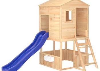 vidaXL Plac zabaw do ogrodu, lite drewno jodłowe(SKU:3145011)