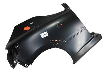 Peugeot 207 3D 05.2006-12.2013 Błotnik tylny prawy poszycue