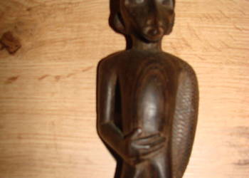 hebanowa afrykańska figurka