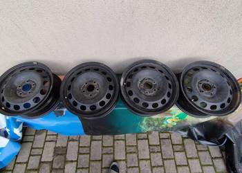 4- stalowe felgi VW 6Jx16 112