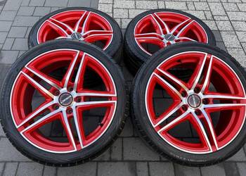 Koła r18 5x120 Borbet 225/40 ET30 8J bmw e46 e36 e39 e60 VW transporter t5