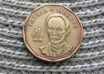 Kuba 1 Peso 1994r - Jose Marti