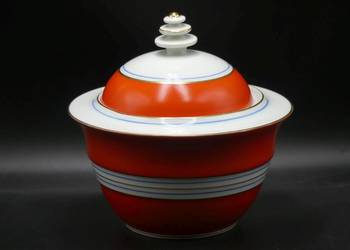 Zjawiskowa bomboniera art deco Carl Tielsch, Stary Zdrój, Altwasser 1931-39