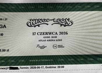 4 bilet na koncert Kings of Leon