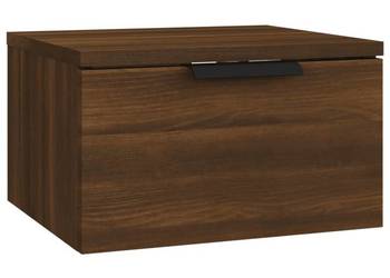 vidaXL Wisząca szafka nocna, brązowy dąb(SKU:817091)