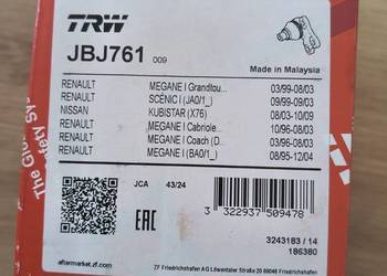 Sworzeń wahacza Renault Clio Megane Thalia TRW JBJ761