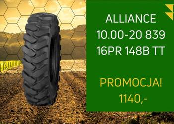 NOWA OPONA ALLIANCE 10.00-20,839 16PR 148B TT Promocja!!