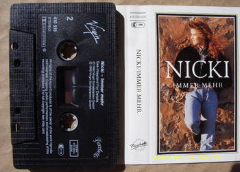 + POP, kaseta; NICKI--IMER MEHR.--2 KASETY.