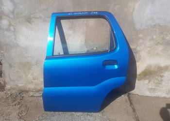 Suzuki Ignis MH SUBARU G3X JUSTY drzwi LEWY TYŁ Z7B niebiesk