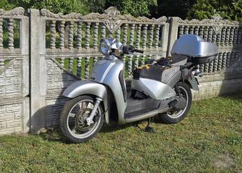 Aprilia Scarabeo 125 4t 2003 rok z Francji kufer stelaż boczne kufry